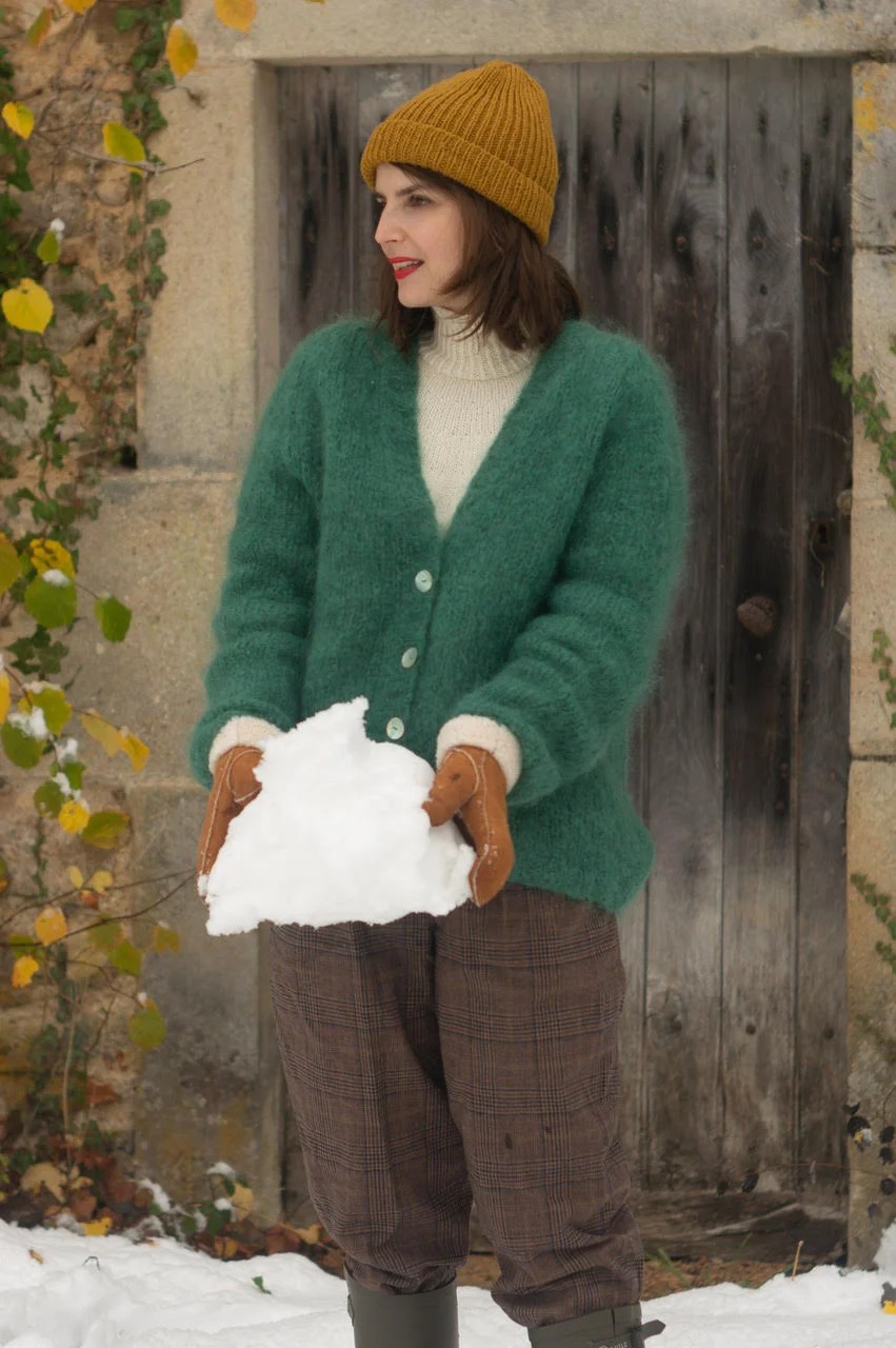  Cardigan Paprika  disponible ici  