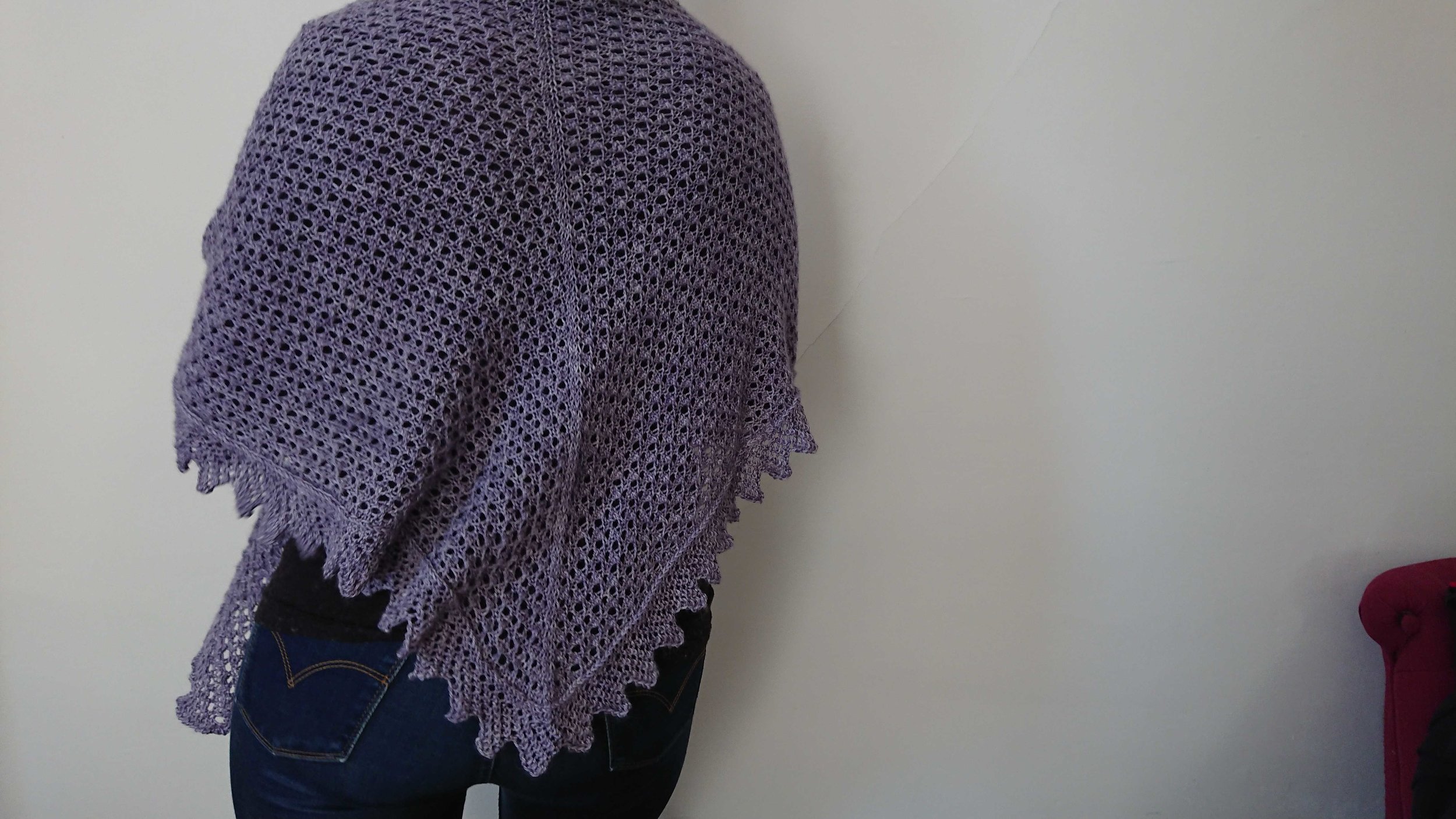  Si vous voulez faire comme Justine et le tricoter en Aphrodite de Lainamourée, il vous faudra 4 écheveaux. 