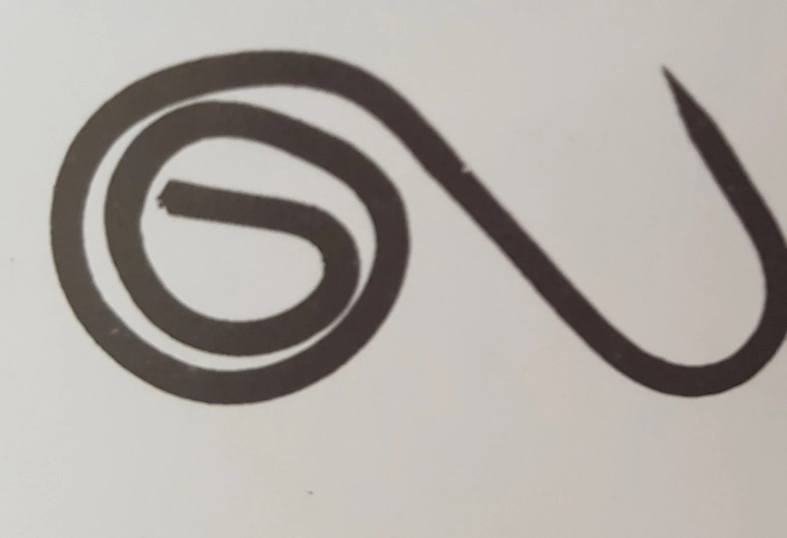  Le gilli-hook a cette drôle de forme en serpentin. Photo issue du livre “Knitting in the Nordic tradition “ de Vibeke Lind, comme celle d’hier. 