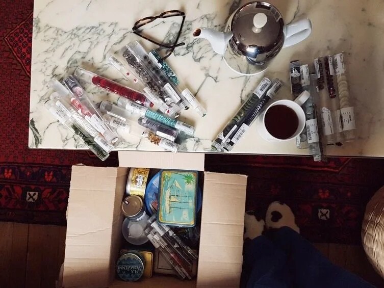  J’ai déballé tout mon carton… 