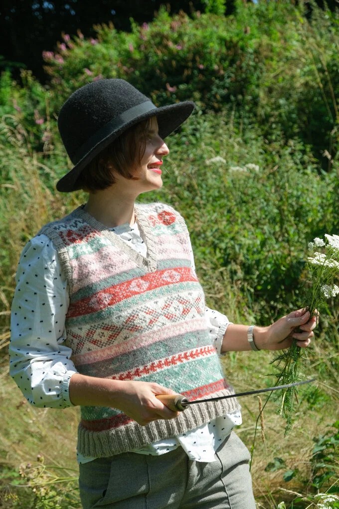 Fil Ã  tricoter gilet David