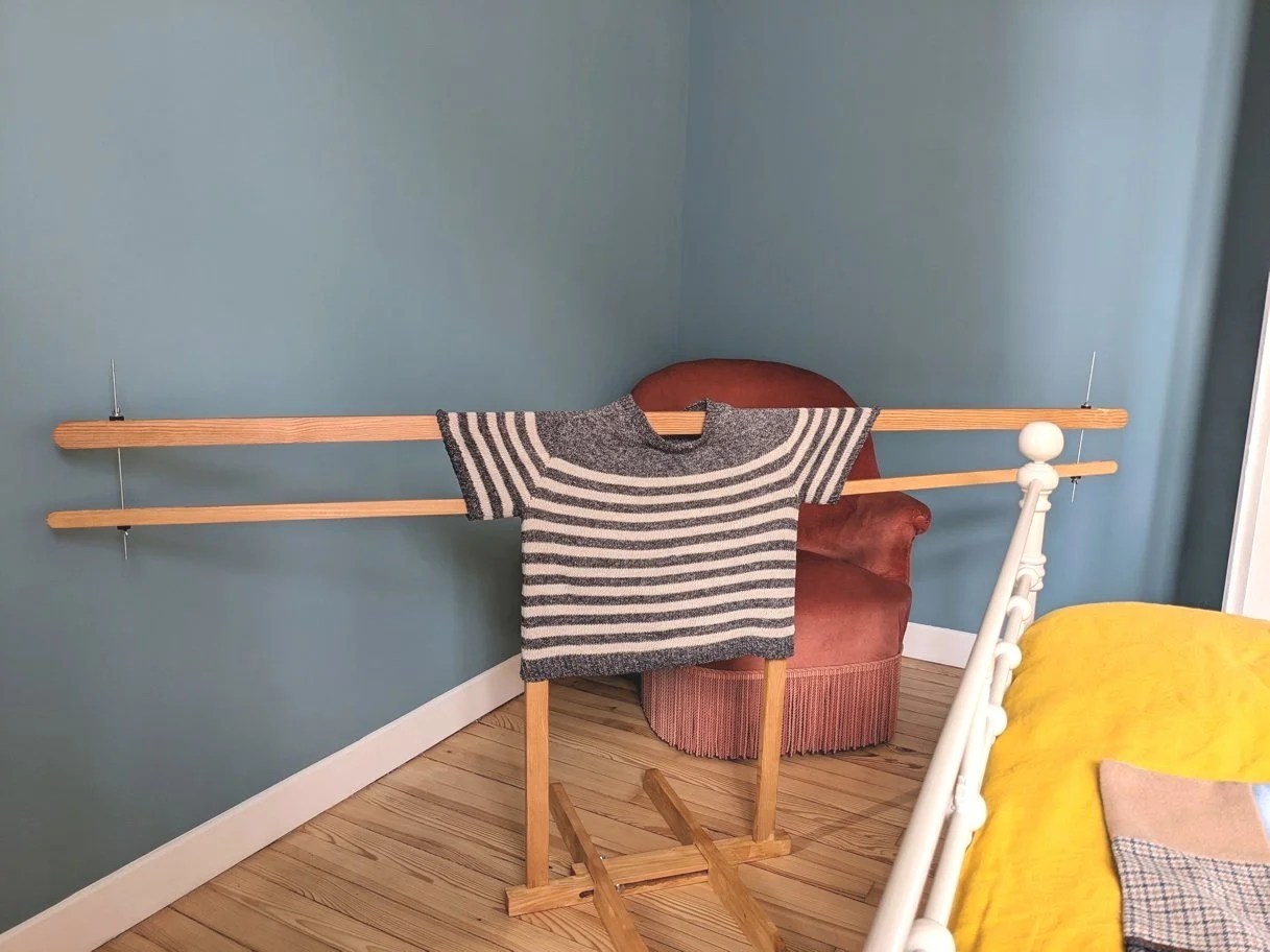  La photo n’est pas top mais il faut dire que la bête a de l’envergure et que je l’ai installée dans la chambre pour ne pas nous encombrer le salon. 