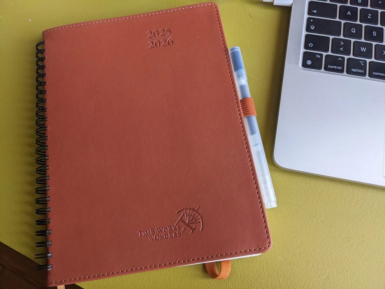   Agenda de la marque Poprun qui m’était jusqu’alors inconnue.  