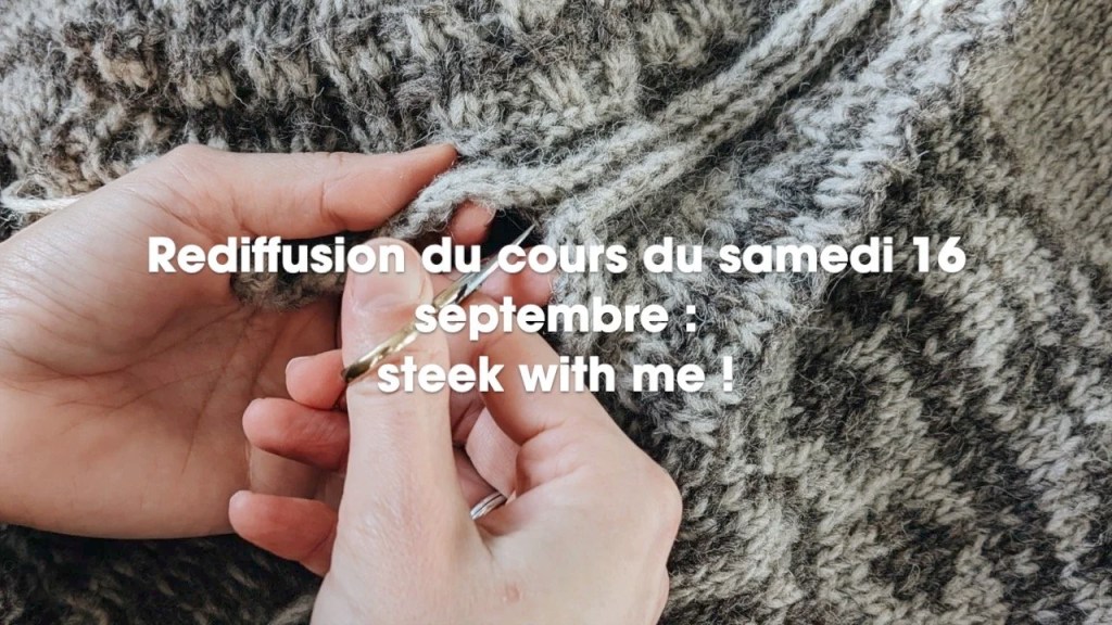 Steek with me&nbsp;!