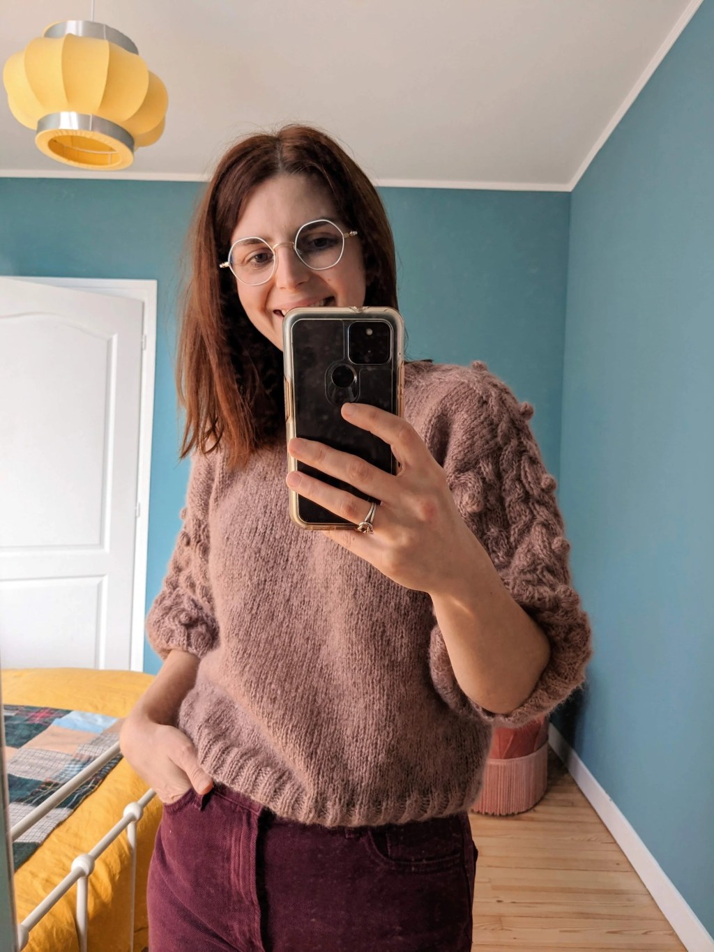 Un point tricot de milieu de semaine, un&nbsp;!