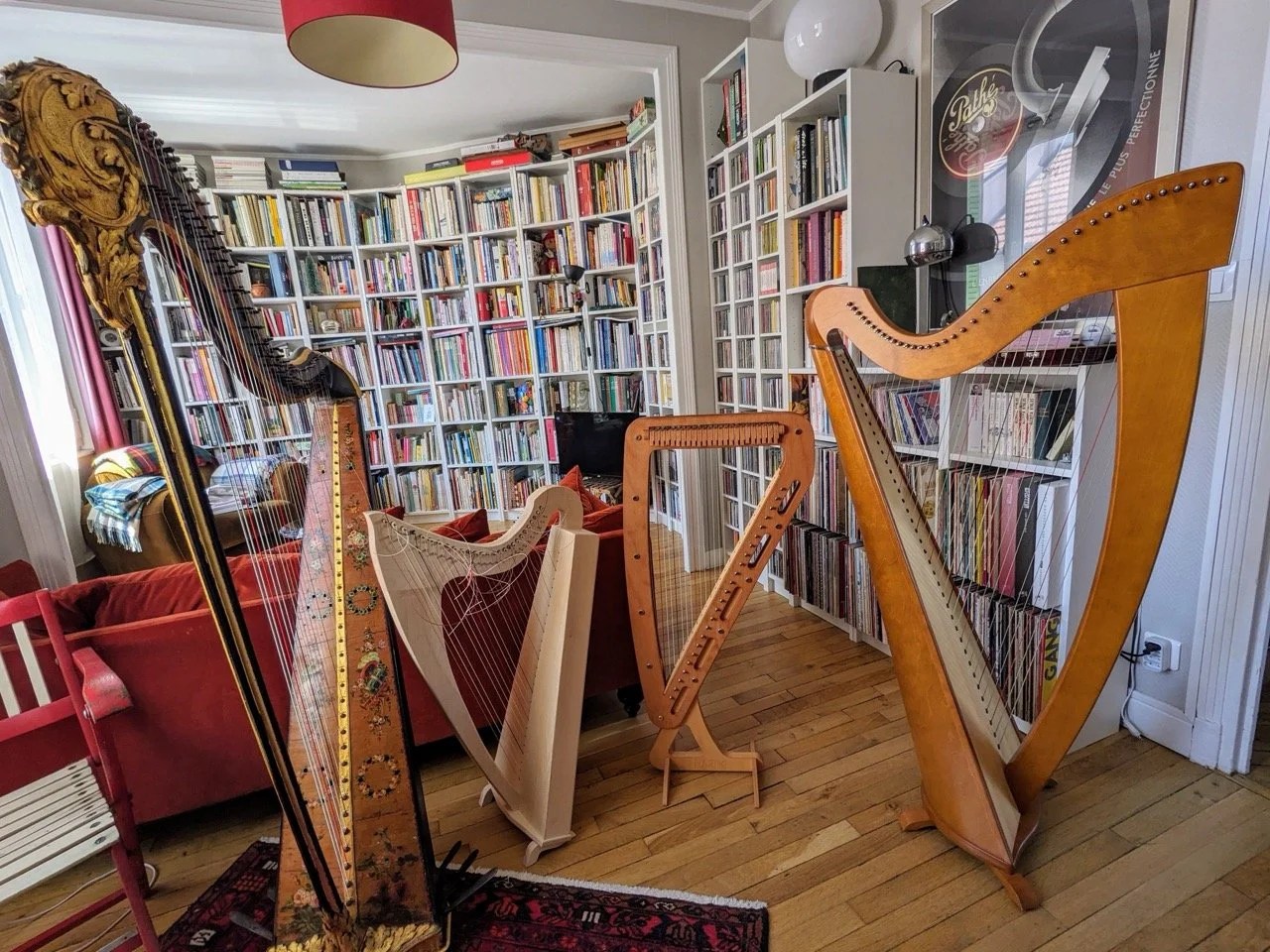   Photo de famille après retour à la maison  