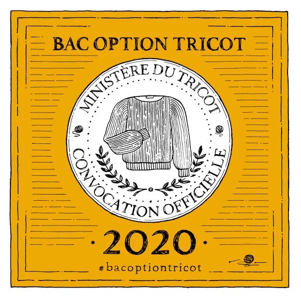 Vous êtes convoqué(e)s au Bac Tricot 2020&nbsp;!